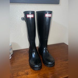 Hunter rain boots, very good condition!
